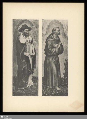 Die Heiligen Hieronymus und Franziskus