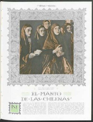 El manto de las chilenas