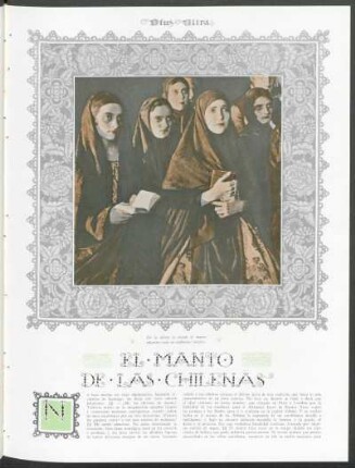 El manto de las chilenas
