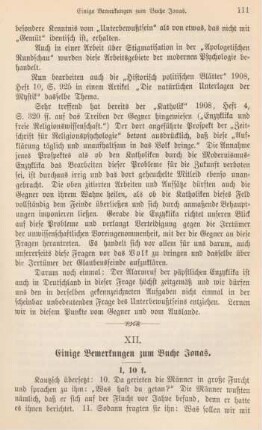 111-125 Einige Bemerkungen zum Buche Jonas