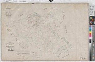 Wasserkurl (Kamen), Zusammenlegung Wasserkurl, Bl. 3 Brouillonkarte Flur 16