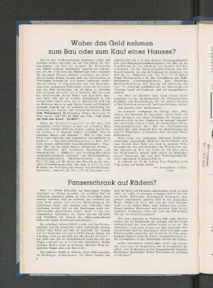 Woher das Geld nehmen zum Bau oder zum Kauf eines Hauses?