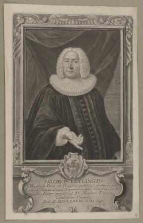 Bildnis des Salomon Deylingius