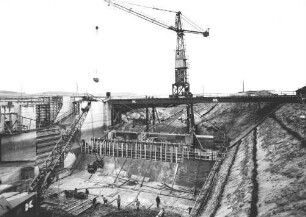 Baustelle Kraftwerk Ottendorf/Main