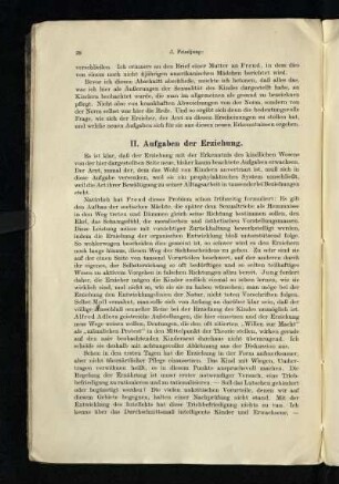 II. Aufgaben der Erziehung