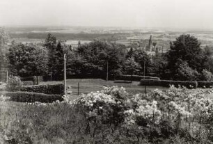 Blick über die Stadt mit Marienkirche