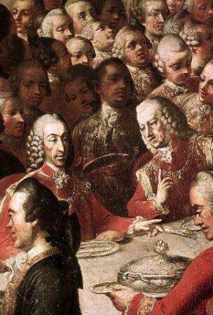 Fest des Goldenen Vlies-Ordens zur Zeit des Kaisers Franz I. Stephan in der Wiener Hofburg