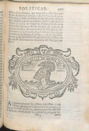 Decvs In Armis