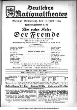 Der Fremde