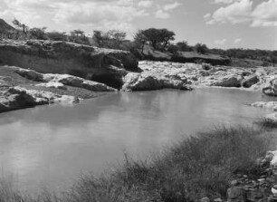 Fluss : Ein Fluss im eritreischen Hochland