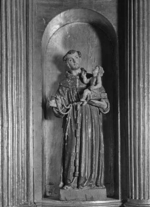 Nebenaltar, Heiliger Antonius von Padua