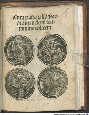 Cura pastoralis Pro ordinandoru[m] tentamine collecta