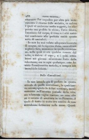 Delle Convulsioni.