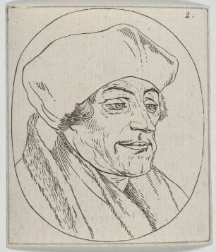Bildnis des Desiderus Erasmus