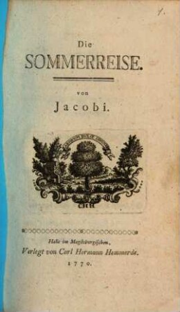 Die Sommerreise