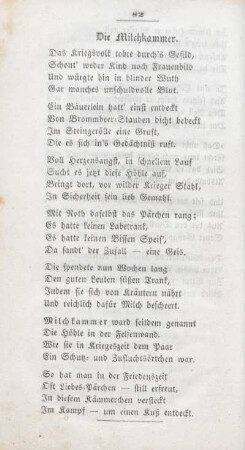 Die Milchkammer