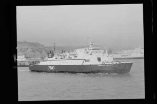 European Clearway (1986), P & O European Ferries, Großbritannien