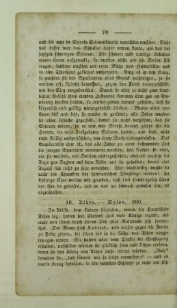 16. Athen. - Solon. 600