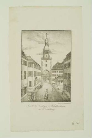 Mitteltorturm zu Heidelberg