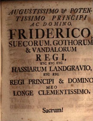 Diss. iur. de publica laetitia ob praesentiam imperantis summi
