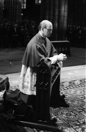 Freiburg: Münster, 50 Jahre Priesterjubiläum Weihbischof Karl Gnädinger