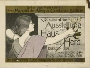 Volkstümliche Ausstellung für Haus und Herd Dresden 1899