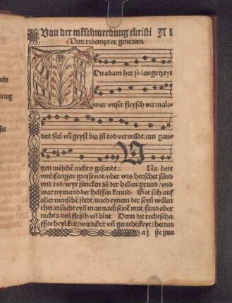 Von der menschwerdung christi