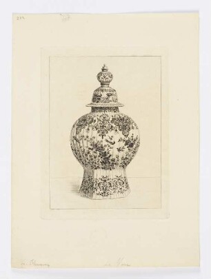 Verzierte Vase