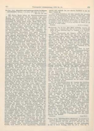 372-373 [Rezension] Thilo, Martin, Alttestamentliche Bibelkunde