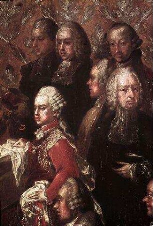 Fest des Goldenen Vlies-Ordens zur Zeit des Kaisers Franz I. Stephan in der Wiener Hofburg