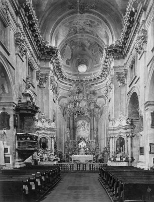 Stadtanlage, Katholische Kirche der Verklärung Christi, Krakau, Polen