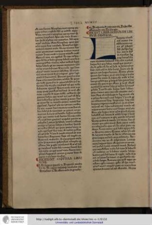 Incipit liber nonus de linguis gentium.