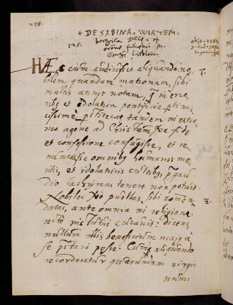 278-282, De Sabina Wirtembergica duce, ex oratione funebri