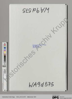 Gründungsvertrag und Lieferungsvertrag betr. Berndorfer Metallwarenfabrik. [Abschrift der Archivalie FAH 2 B 158]