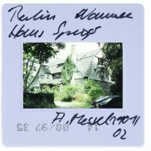 Berlin, Haus Springer,Berlin, Am großen Wannsee