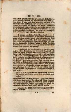 An Ein Hochpreißliches Corpus Evangelicorum unterthäniges abermahliges Memorial und Bitten, sämtlicher der Augsburgischen Confession zugethaner Unterthanen des Hochfürstl. Löwenstein-Wertheimischen Amts Rosenberg, ihre fortwährende Religions-Gravamina betreffend : Cum Adjunctis sub Lit. Rrrr. bis Yyyy. Dictatum Regensburg den [...] Sept. 1770. per Chur-Sachsen