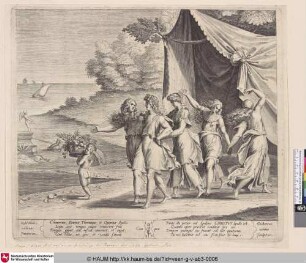 [Apoll und die vier Jahreszeiten; Apollo and the four seasons]
