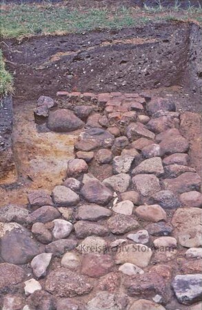 Kloster Reinbek: Ausgrabung: Fundament
