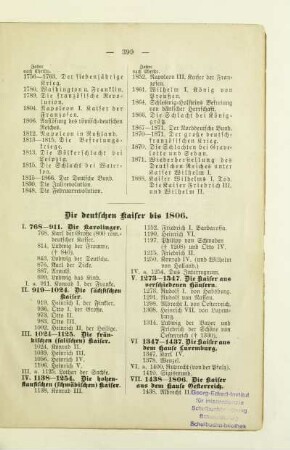 Die deutschen Kaiser bis 1806