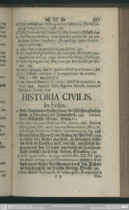 Historia Civilis