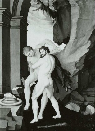 Herkules und Antäus