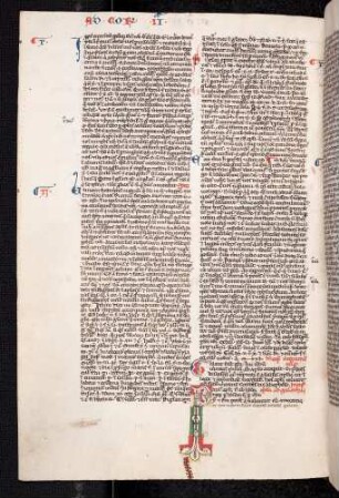 Zierinitiale (Epistula ad Galthas): P(aulus)