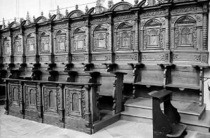 Chorgestühl der Pfarrkirche St. Trudpert im Münstertal