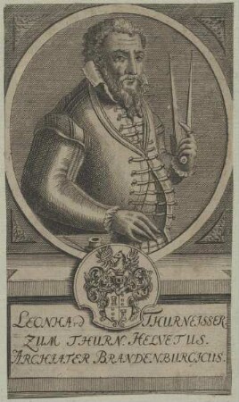 Bildnis des Leonhard Thurneisser zum Thurn