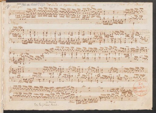 Tokkaten and Fugen; org; d-Moll; BWV 538