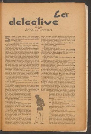 La detective : Ilustró R. Claro