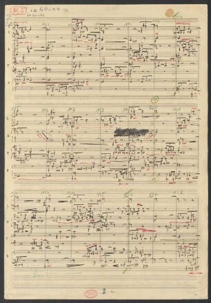 Il canto sospeso. Fragmente; V (3), Coro, orch