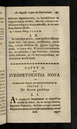 417-428, § I - VIII