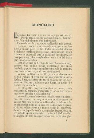 Monólogo