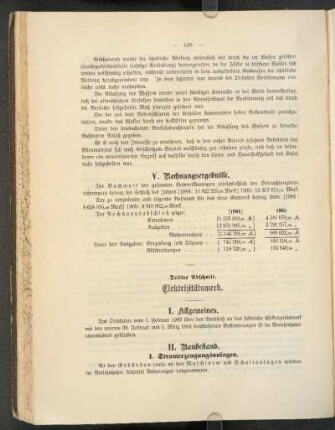 II. Baubestand.